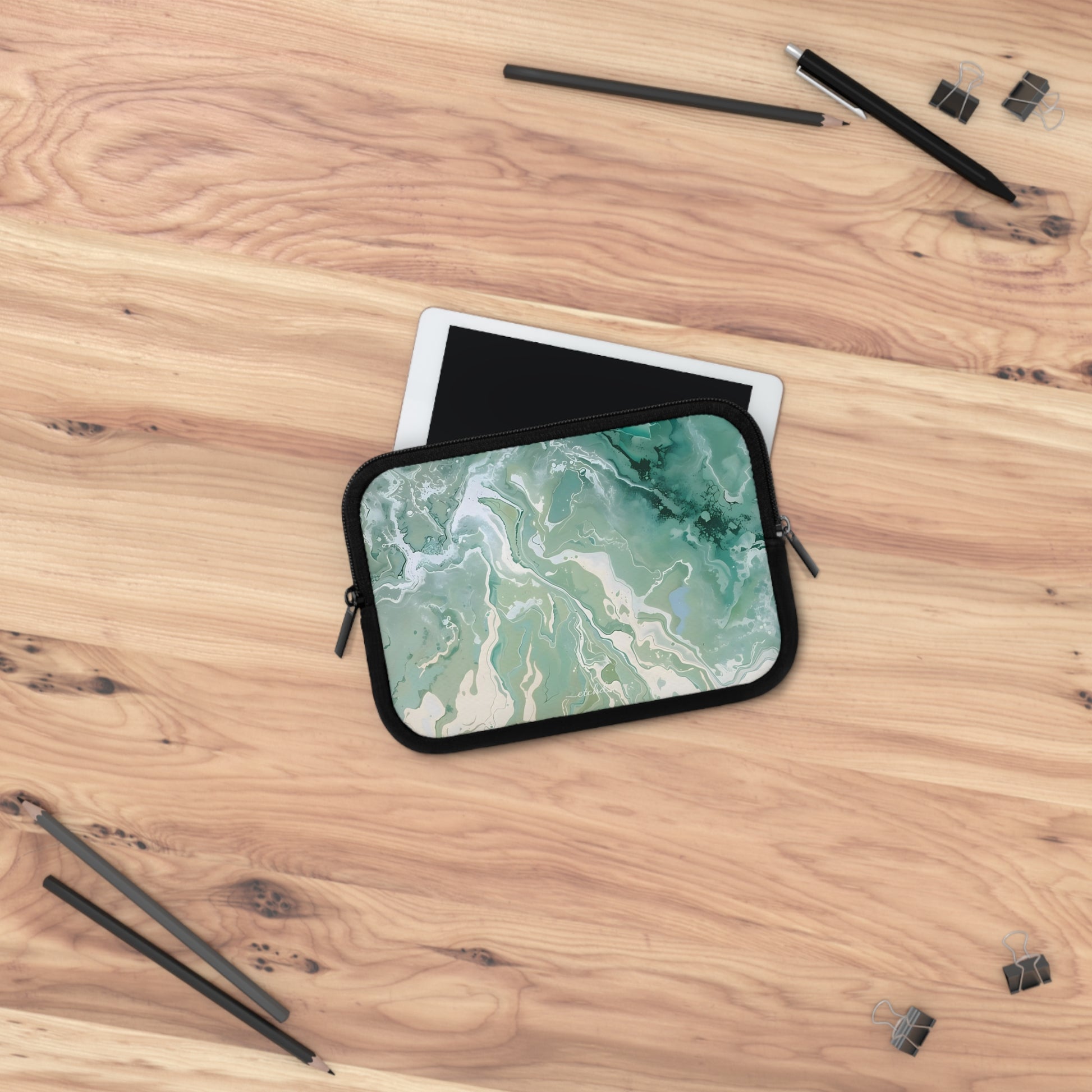 Tide Pool Laptop Sleeve by etchd, view 14