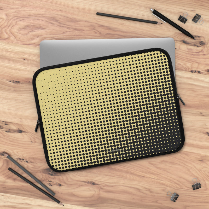 Butter Halftone Laptophülle-zoom-