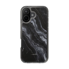 Onyx Pearl Clear Phone Case by etchd, view 35