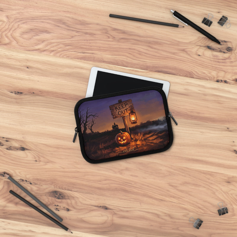Keep Out Laptop Sleeve by etchd, view 14