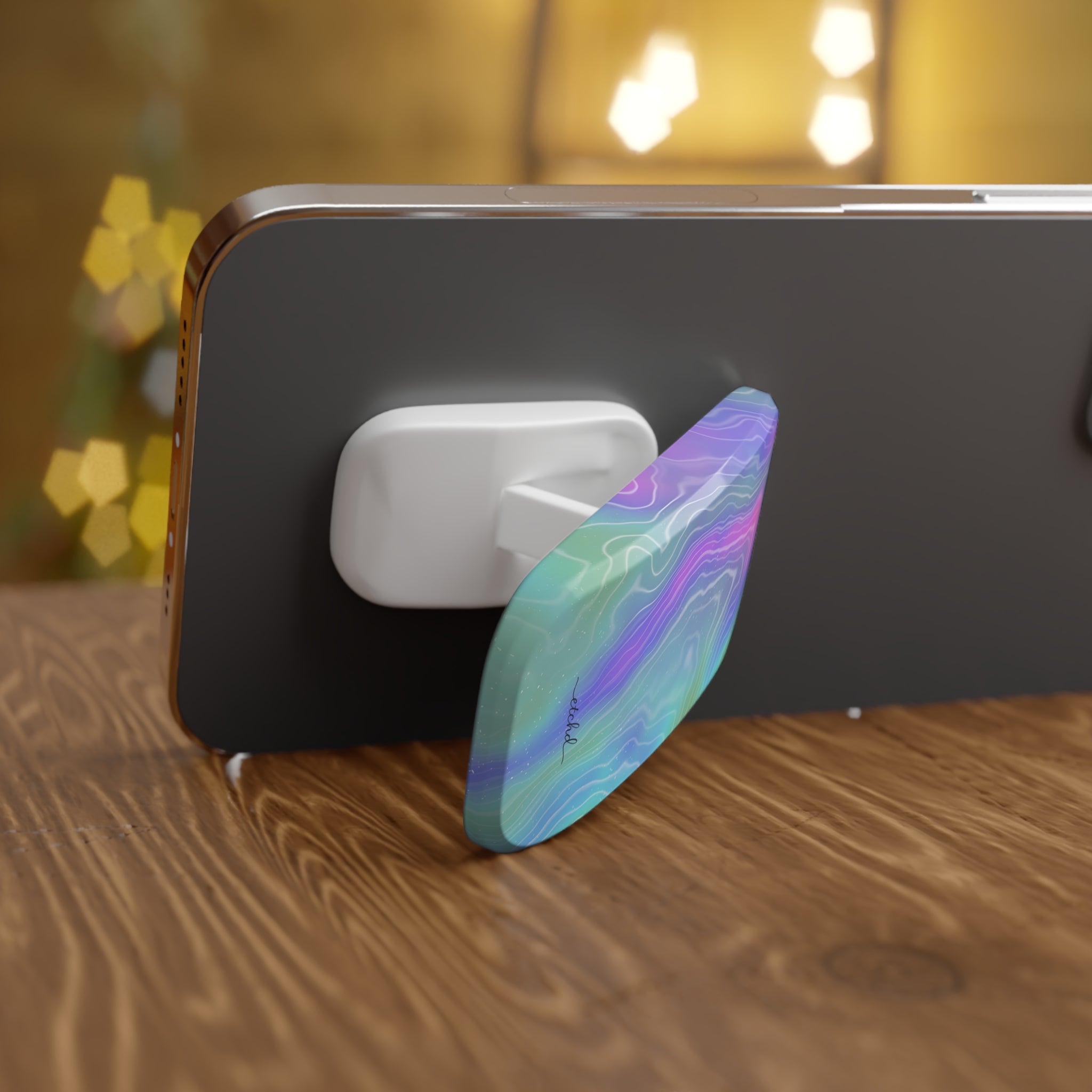 Opal Click-On Phone Grip by etchd, view 4
