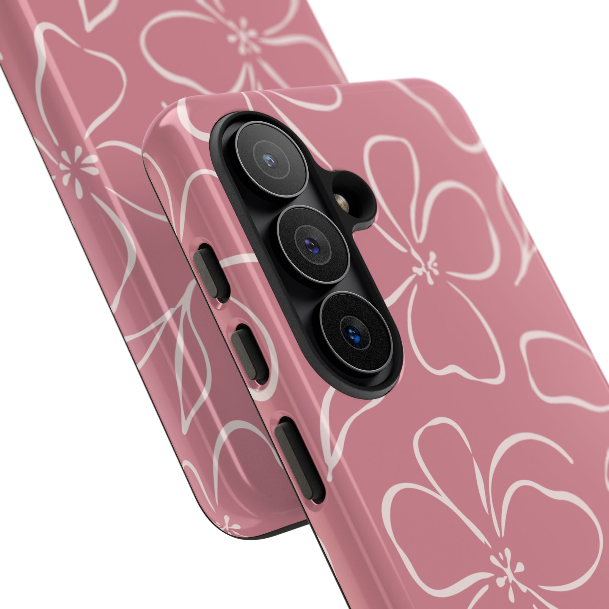 Blush & Cream Floral Phone Case by etchd, view 209