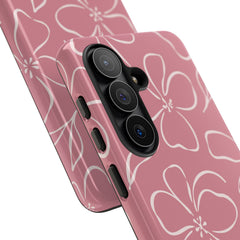 Blush & Cream Floral Phone Case by etchd, view 209