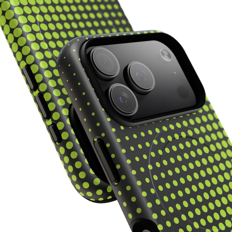 Acid Halftone Magnetic Phone Case by etchd, view 100