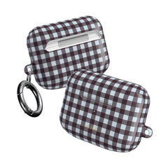 Blue & Plum Gingham AirPod Case by etchd, view 10