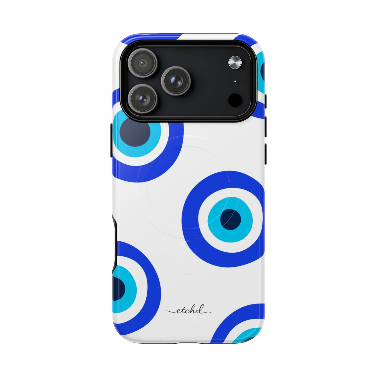 Abstract Evil Eye Magnetic Phone Case by etchd, view 31
