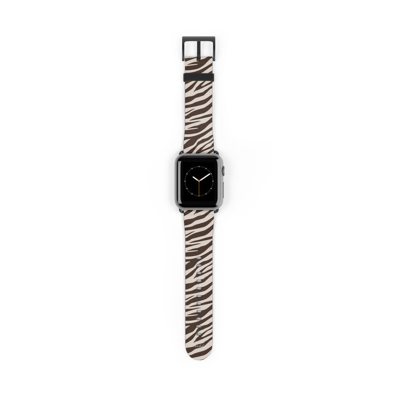Brown Zebra Smartwatch-Armband-zoom-