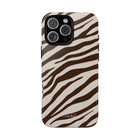 Brown Zebra Cover per telefono
