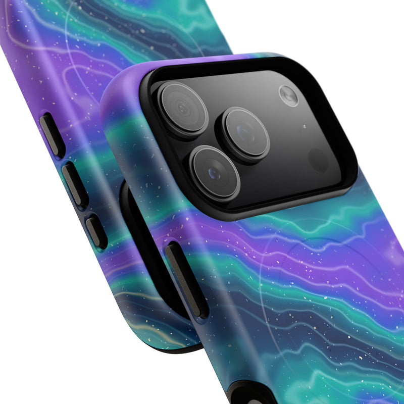 Tanzanite Magnetic Phone Case by etchd, view 100
