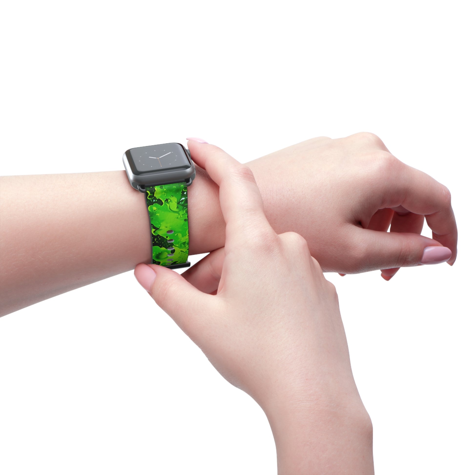 Toxic Bloom Smartwatch Strap by etchd, view 11