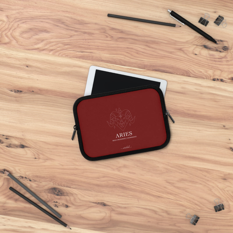 Aries Laptop Sleeve by etchd, view 14