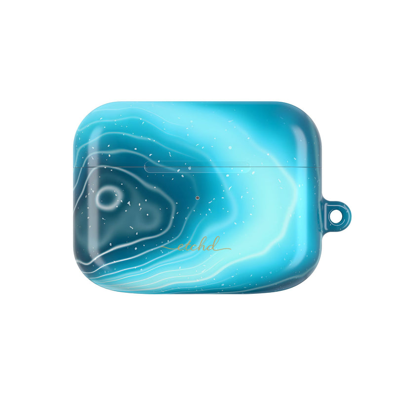 Aquamarine AirPod Case by etchd