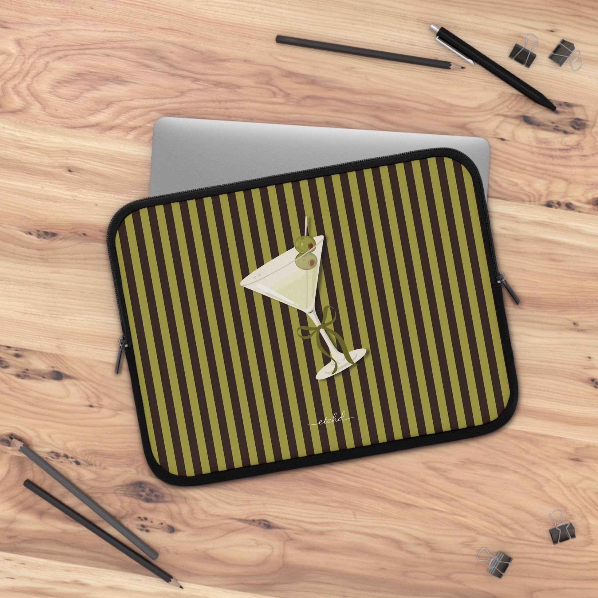Martini Laptop Sleeve by etchd, view 5