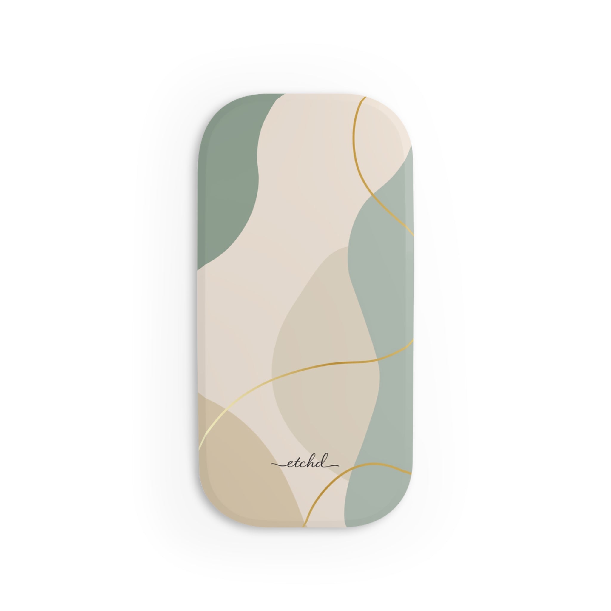 Earth Tone Click-On Phone Grip by etchd, view 2