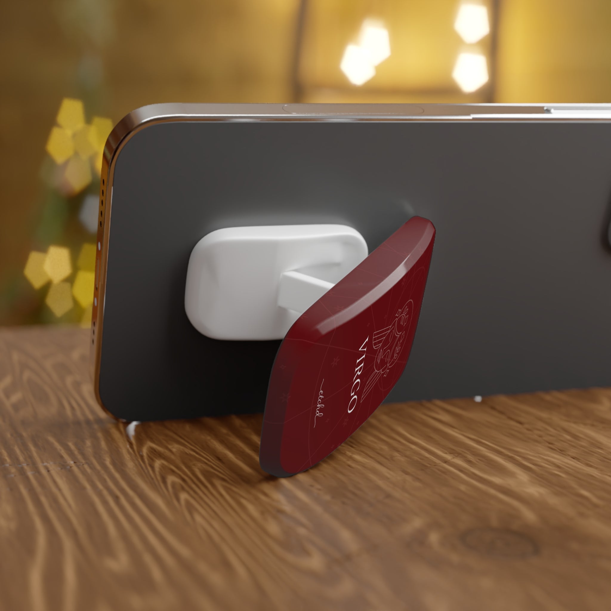 Virgo Click-On Phone Grip by etchd, view 4