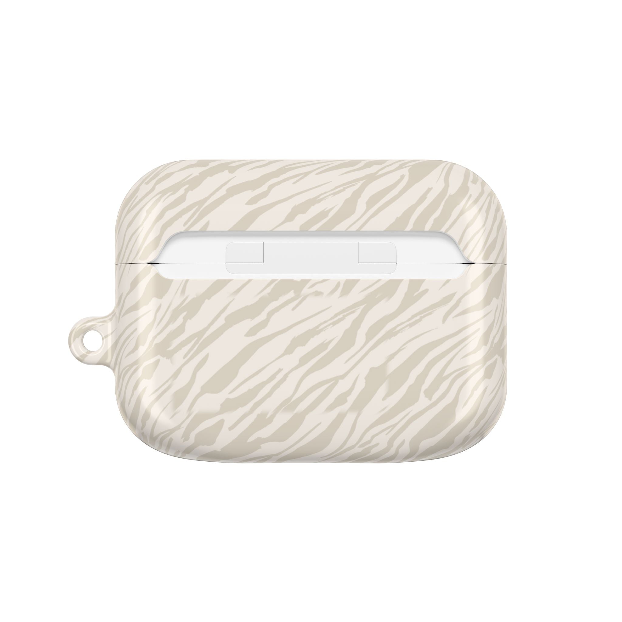 Beige Zebra AirPod Case by etchd, view 7