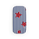 Blue Stripes & Red Stars Click-On Phone Grip