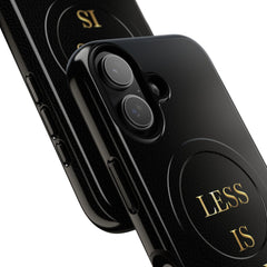 Less Is More Magnetic Phone Case by etchd, view 63