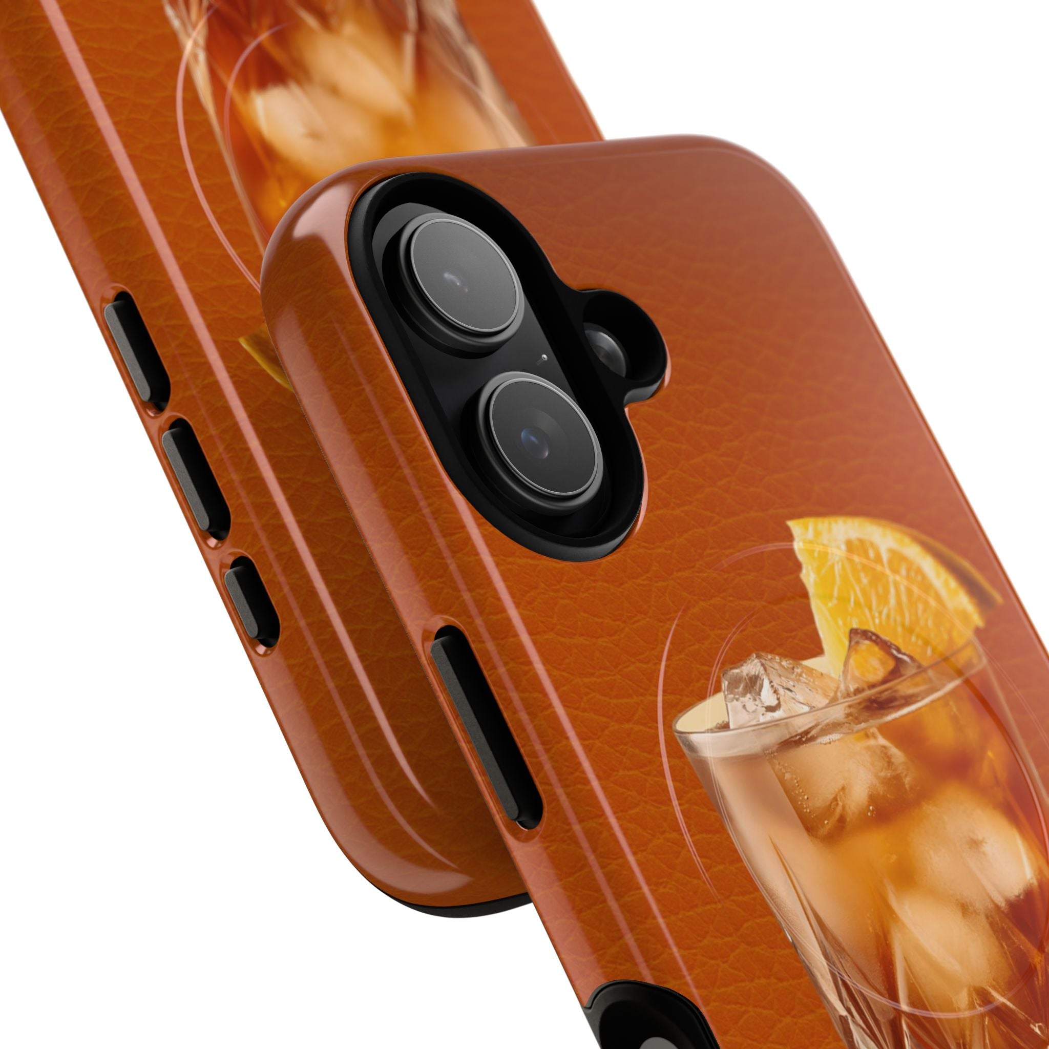 Whiskey Sour Magnetic Phone Case by etchd, view 87