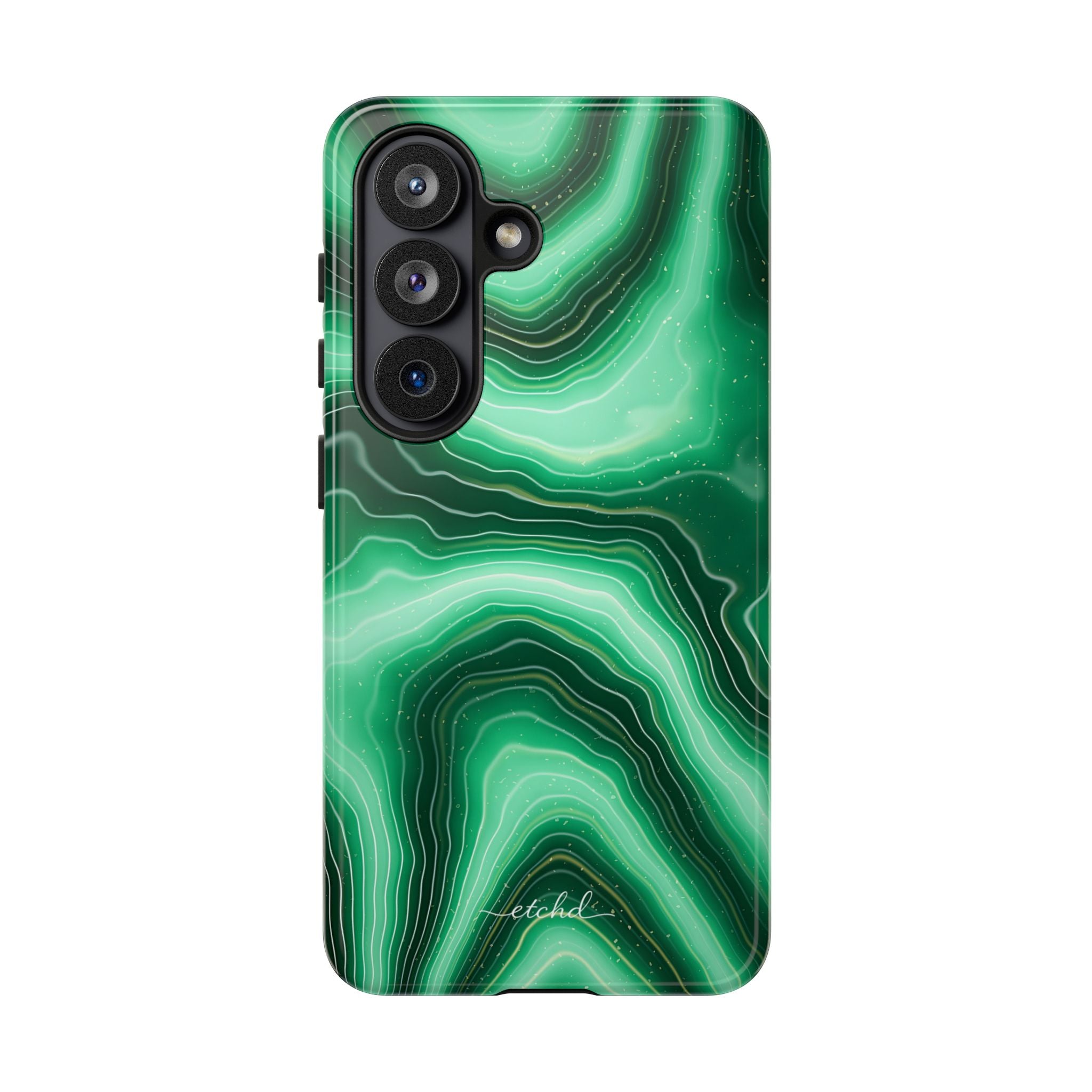 Emerald Phone Case by etchd, view 61
