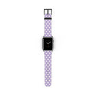 Cream & Lilac Polka Dot Smartwatch Strap