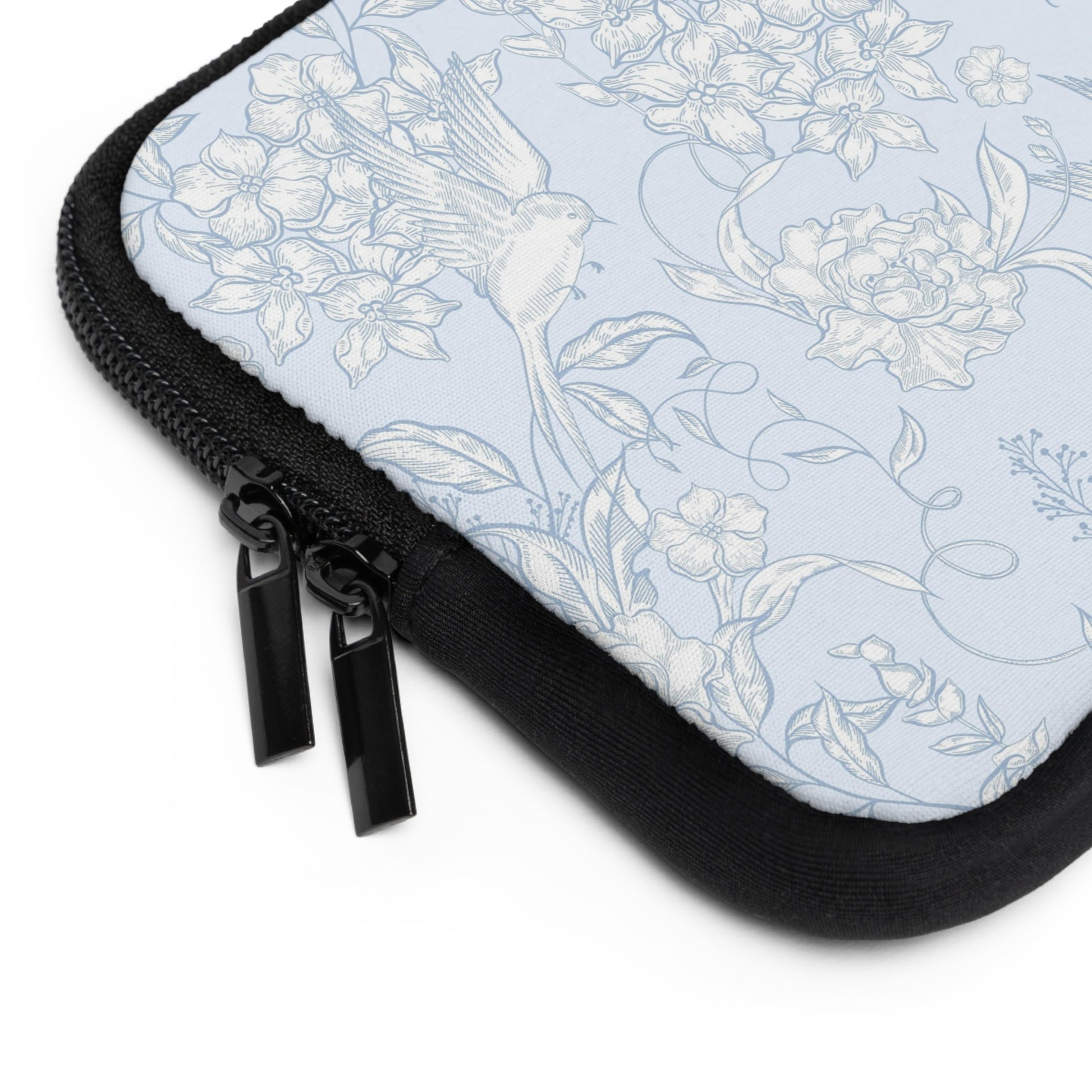 Hummingbird Bloom Laptop Sleeve by etchd, view 2