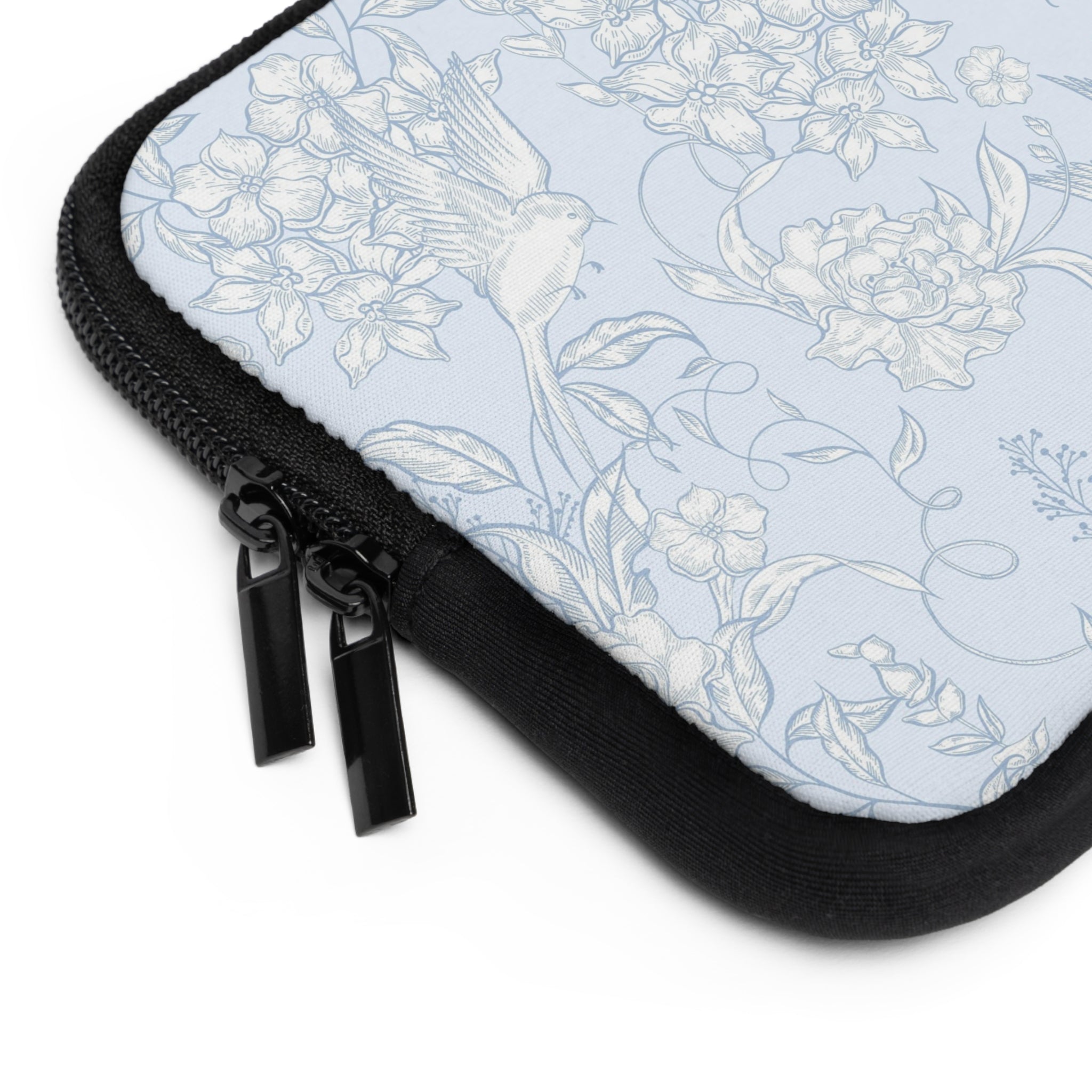 Hummingbird Bloom Laptop Sleeve by etchd, view 2