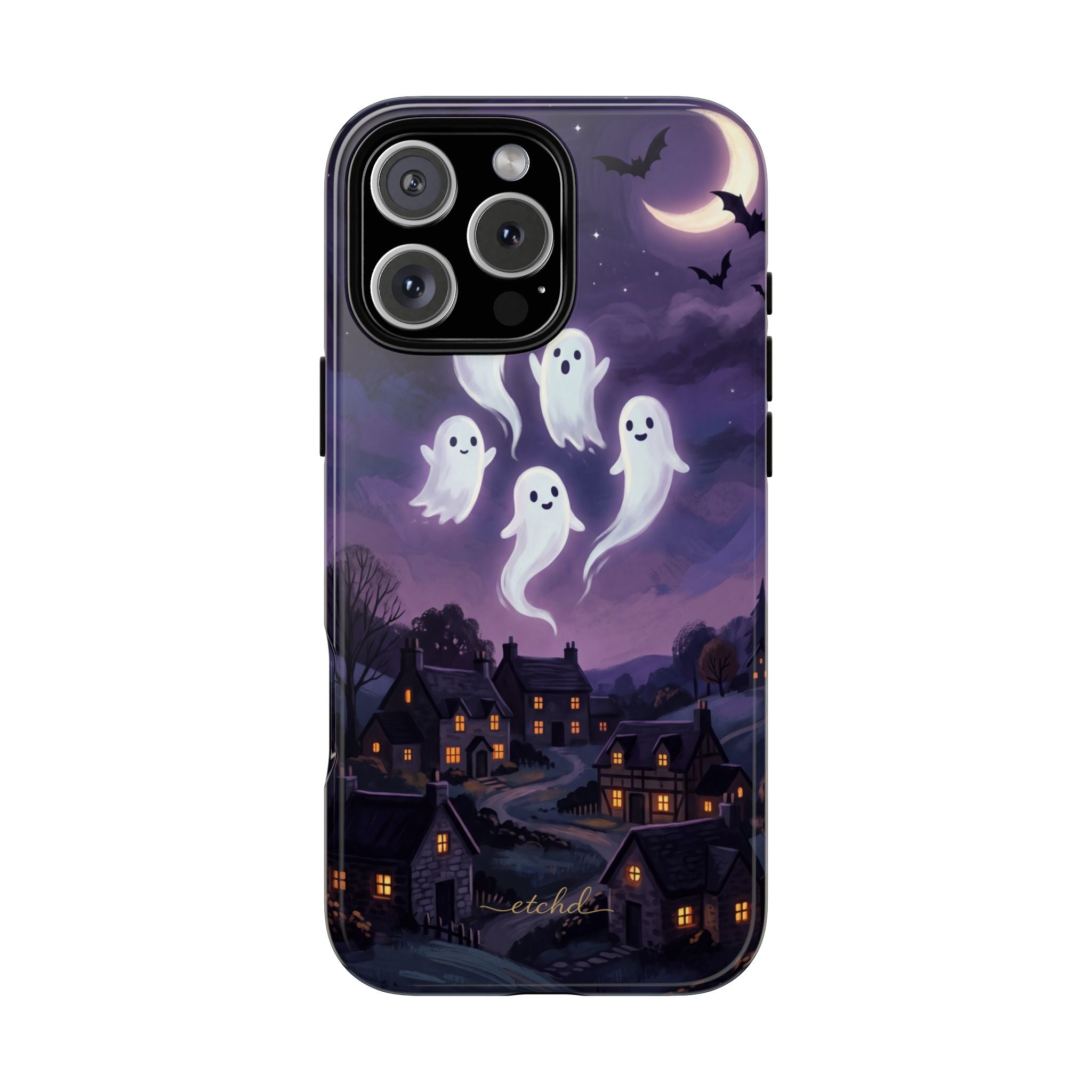 Ghost Parade Phone Case by etchd