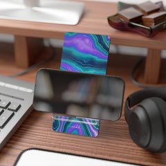 Peacock Ink Phone Stand by etchd, view 4