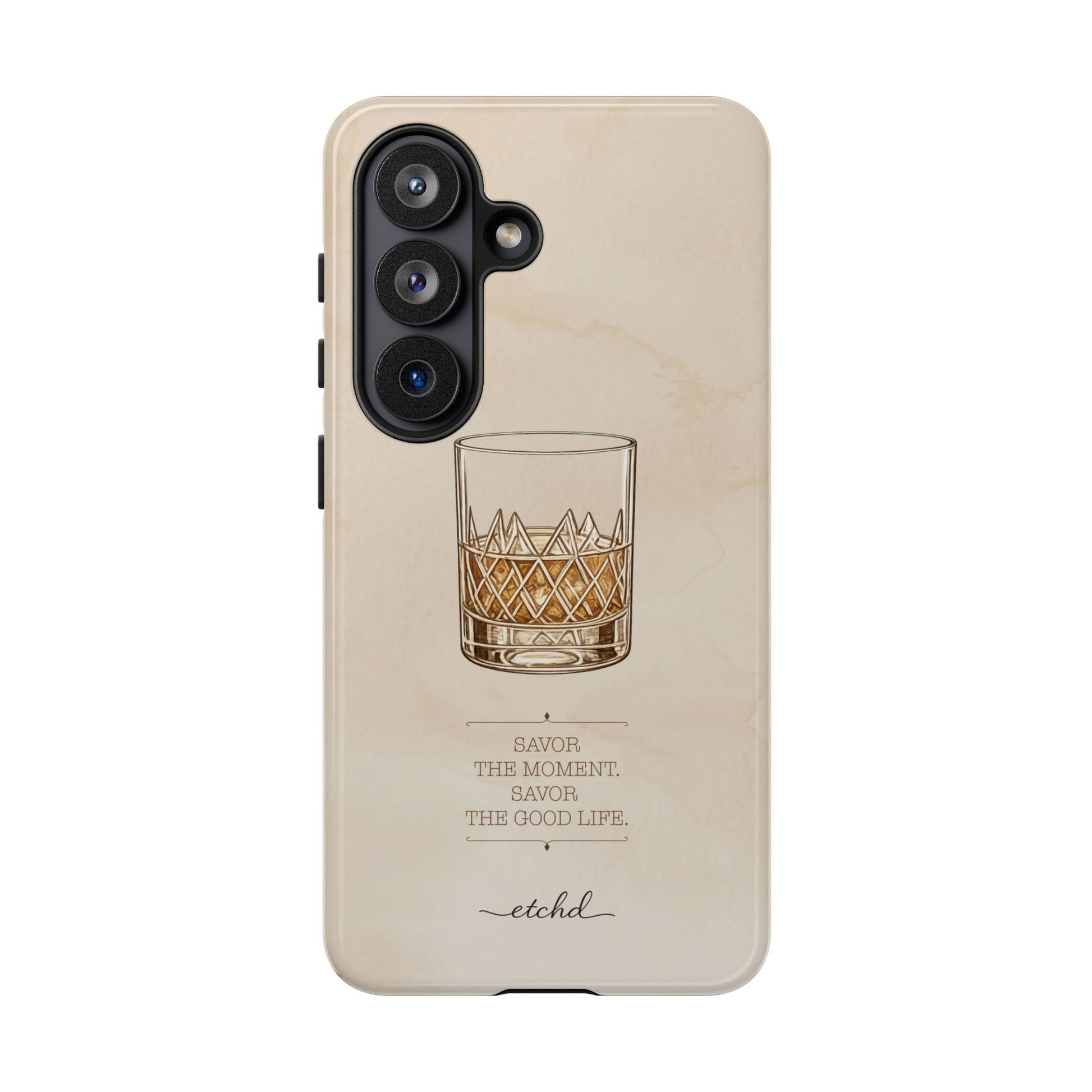 Savor the Moment Phone Case by etchd, view 61