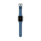 Espresso & Cerulean Polka Dot Smartwatch Strap