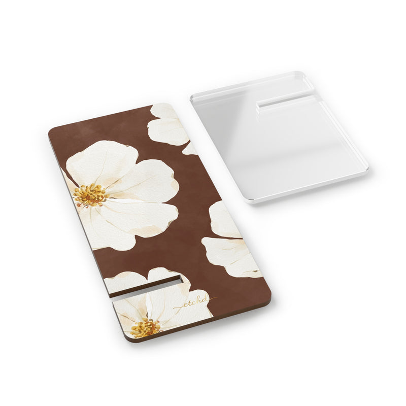 Mocha Blossom Phone Stand-zoom-