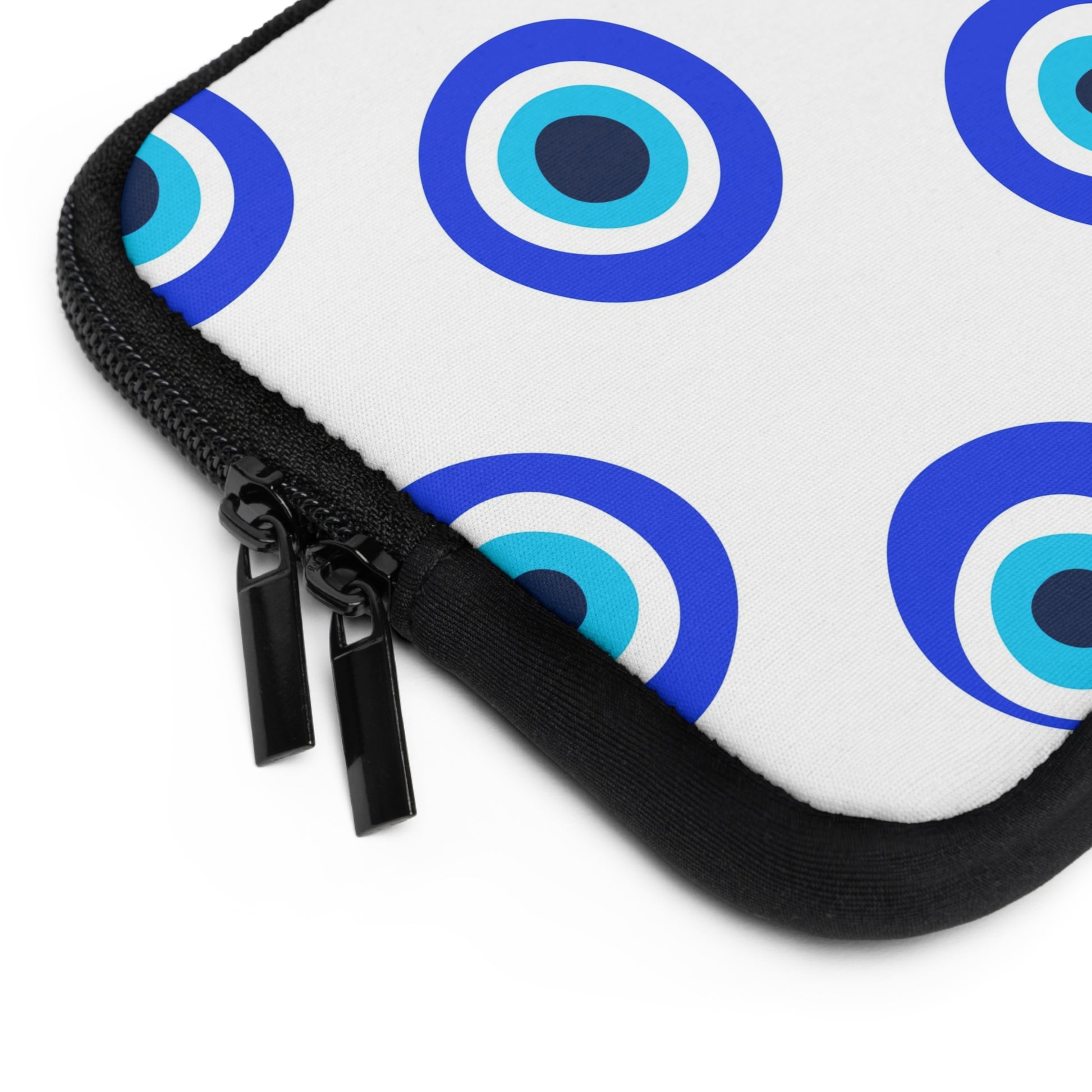Abstract Evil Eye Laptop Sleeve by etchd, view 12