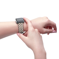 Green & Pink Polka Dot Smartwatch Strap by etchd, view 11