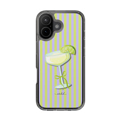 Margarita Clear Phone Case by etchd, view 24