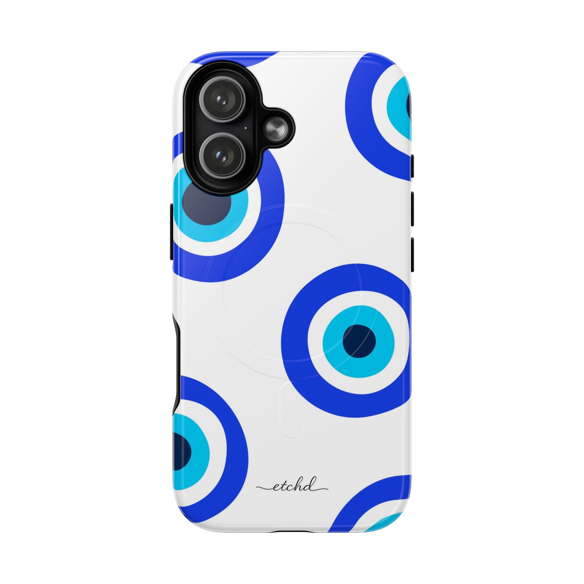 Abstract Evil Eye Magnetic Phone Case by etchd, view 25