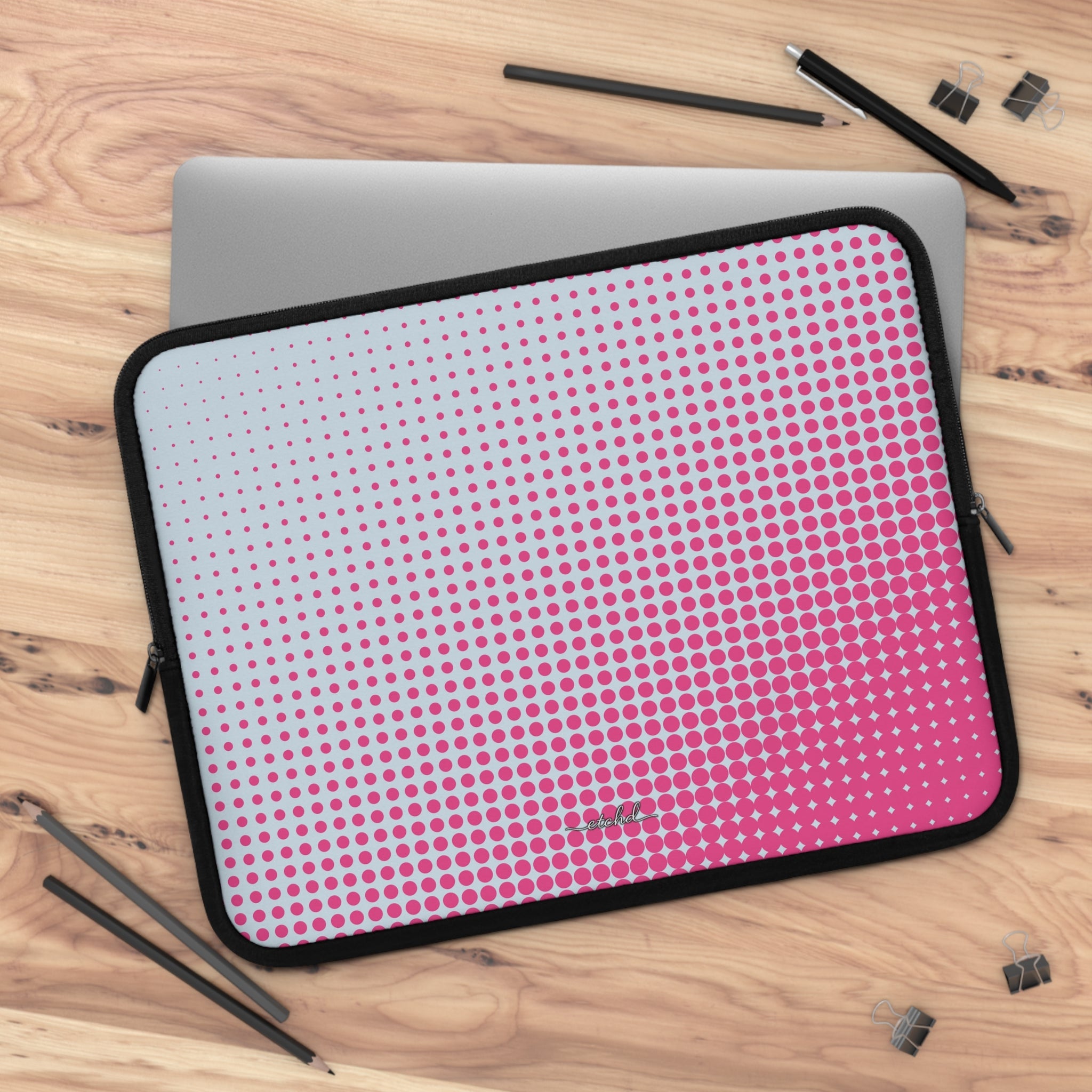 Bubblegum Halftone Laptophülle-zoom-29