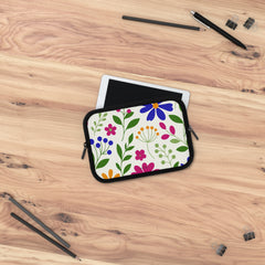 Funky Floral Laptop Sleeve by etchd, view 14