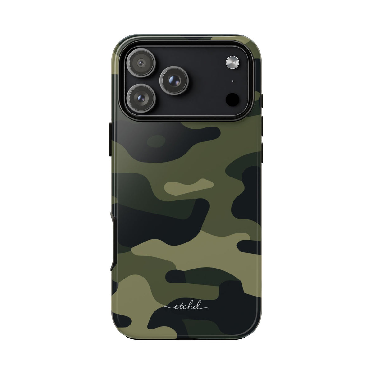 Green Camo Phone Case by etchd, view 59