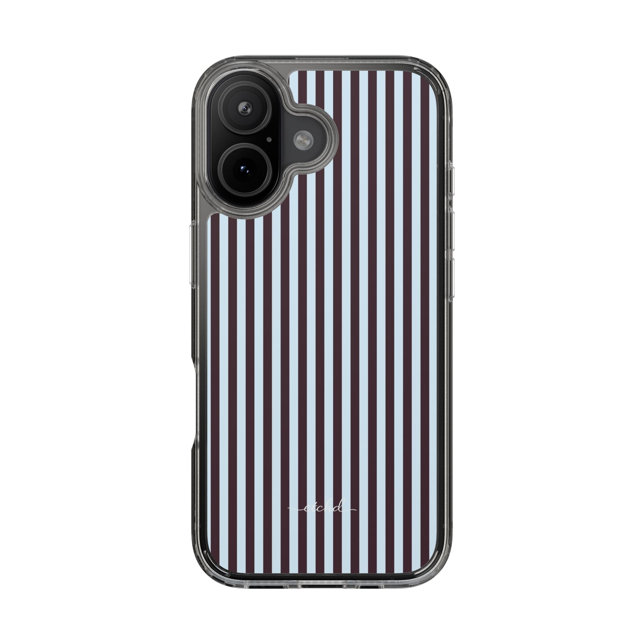 Plum And Blue Clear Phone Case-zoom-35