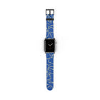 Cobalt & Butter Floral Smartwatch Strap