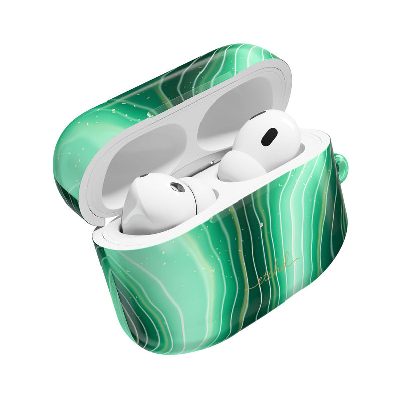 Emerald AirPod Case by etchd, view 9