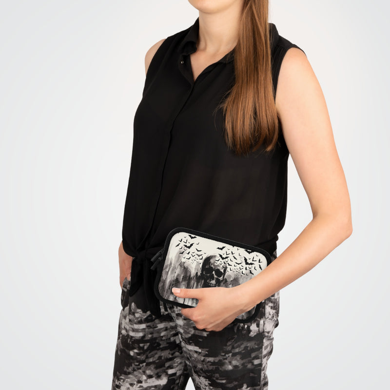 Ink Skull Laptop Sleeve by etchd, view 15
