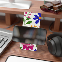 Funky Floral Phone Stand by etchd, view 4