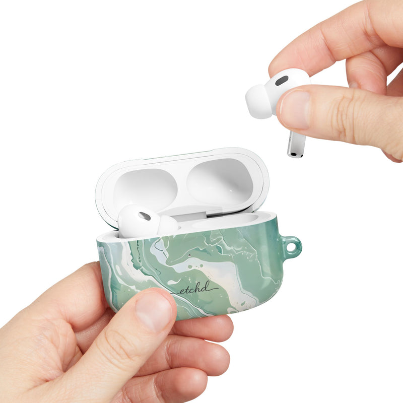 Tide Pool AirPod Case by etchd, view 11