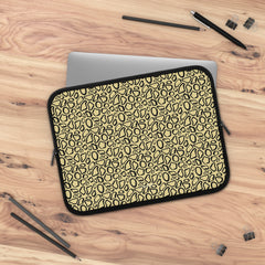 Abstract Print Butter Laptop Sleeve by etchd, view 5