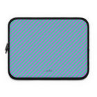Lilac & Hypermint Striped Diagonal Custodia per laptop