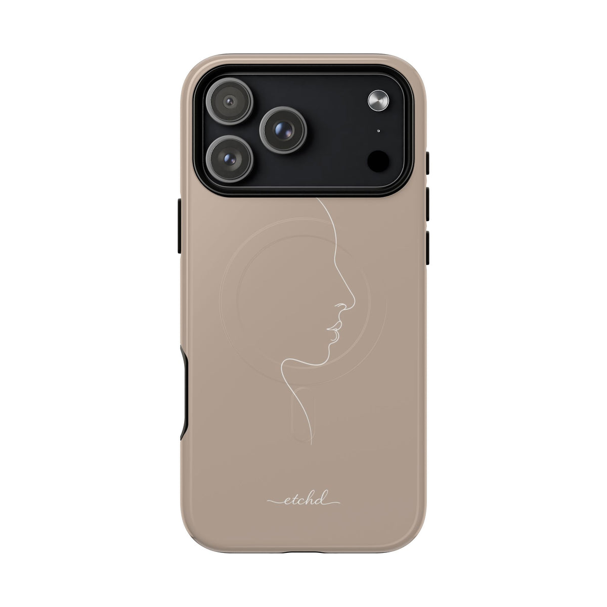 Line Profile Magnetic Phone Case by etchd, view 16