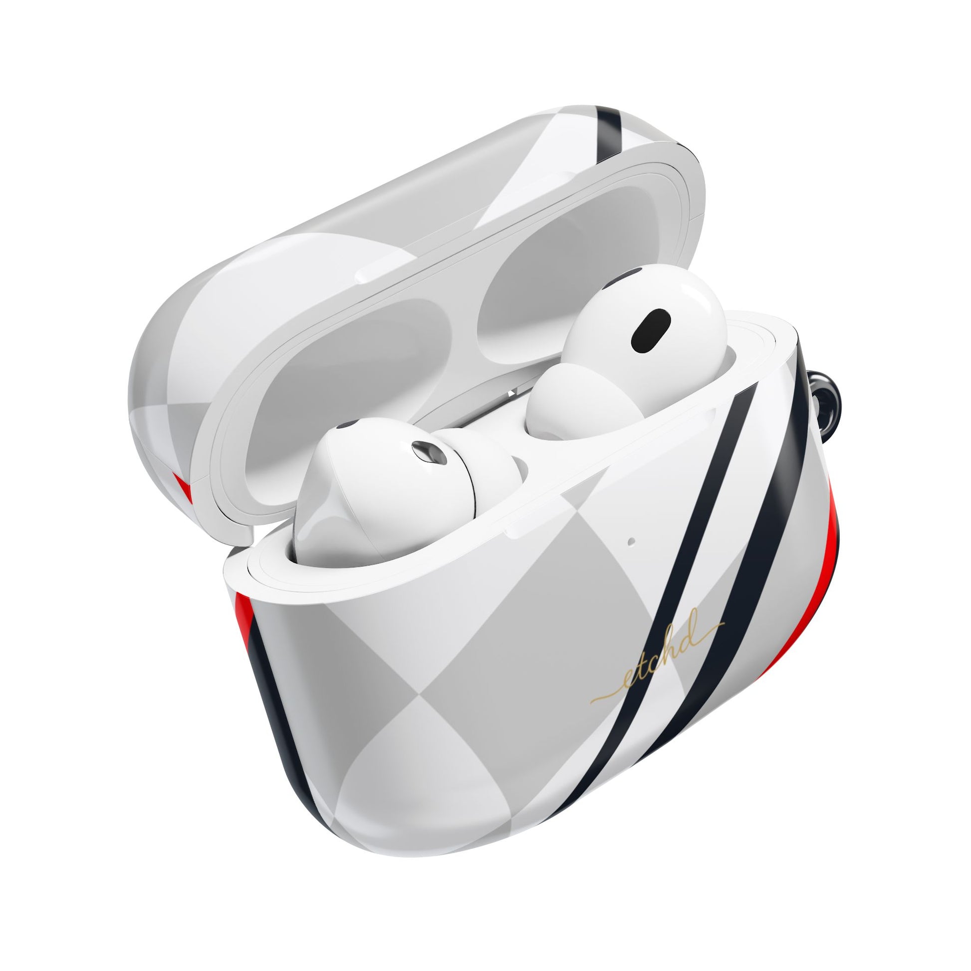 Checkered Flag AirPod Case by etchd, view 9