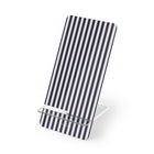 Plum & Blue Striped Supporto per telefono
